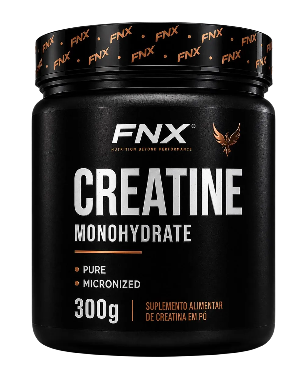 FNX Creatine Monohydrate 300g — 100% monohidratada e micronizada